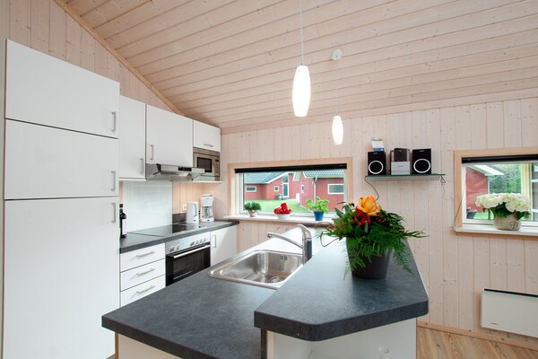 Foto van Deluxe Coastal Lodge met sauna - Vakantiehuis in Großenbrode - Kitchen