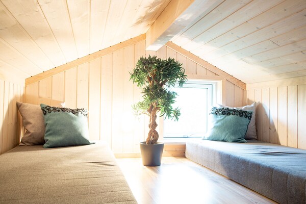 Foto van Deluxe Coastal Lodge met sauna - Vakantiehuis in Großenbrode - BedRoom