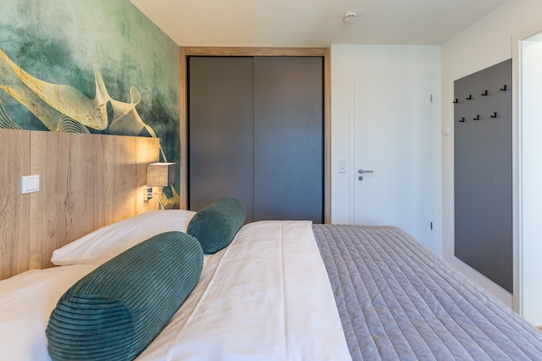 Foto van Luxe appartement met zeezicht - Vakantiehuis in Nordstrand - BedRoom
