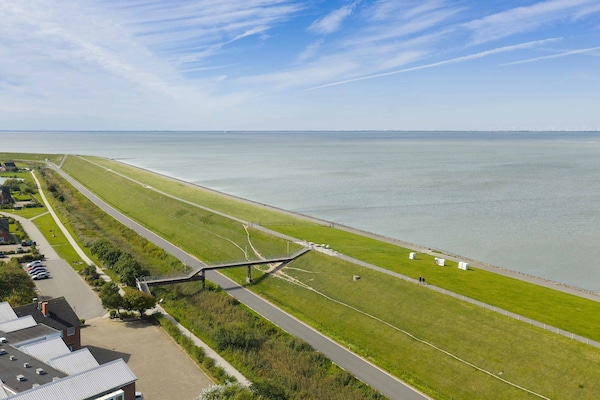 Foto van Luxe appartement met zeezicht - Vakantiehuis in Nordstrand - AreaSummer1KM
