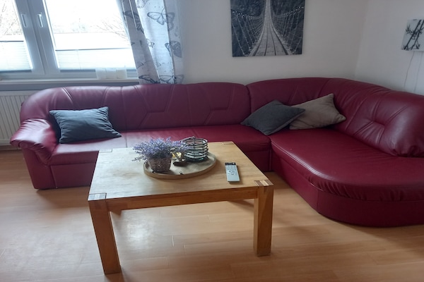 Foto van Groot vakantieappartement in Stormbruch met terras - LivingRoom