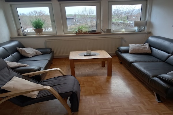 Foto van Groot vakantieappartement in Stormbruch met terras - LivingRoom