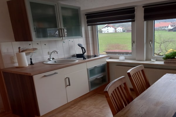 Foto van Groot vakantieappartement in Stormbruch met terras - Kitchen