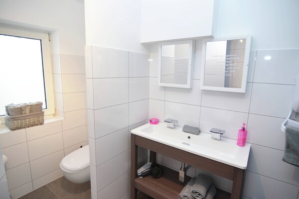 Foto van Gezellig huis in wandelgebied - Vakantiehuis in Großalmerode ot Trubenhausen - BathRoom