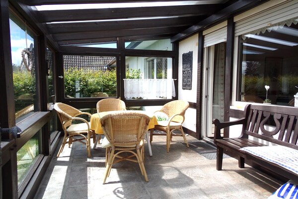 Foto van Gezellig vakantiehuis in Monschau met tuin - Vakantiehuis in Monschau-Kalterherberg - TerraceBalcony