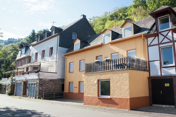 Foto van 8-pers. vakantiehuis op steenworp van Moezel - Vakantiehuis in Briedel - ExteriorSummer