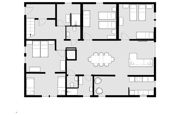 Foto van Luxe vakantiehuis nabij Winterberg - Vakantiehuis in Winterberg - FloorPlan