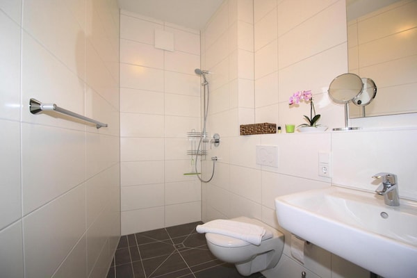 Foto van Vakantieappartement in de badplaats Olpenitz aan de Oostzee - BathRoom