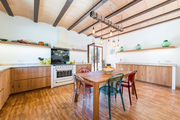 Foto van Finca met privézwembad en terras - Vakantiehuis in Costitx, Illes Balears - ExteriorSummer