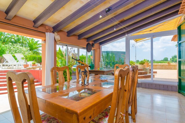 Foto van Mediterrane villa-retraite - Vakantiehuis in Felanitx, Illes Balears - ExteriorSummer