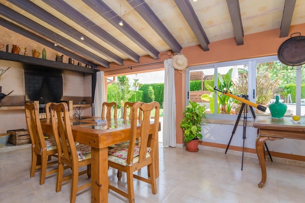 Foto van Mediterrane villa-retraite - Vakantiehuis in Felanitx, Illes Balears - ExteriorSummer