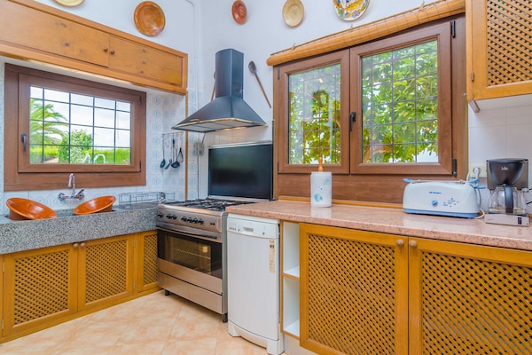 Foto van Mediterrane villa-retraite - Vakantiehuis in Felanitx, Illes Balears - ExteriorSummer