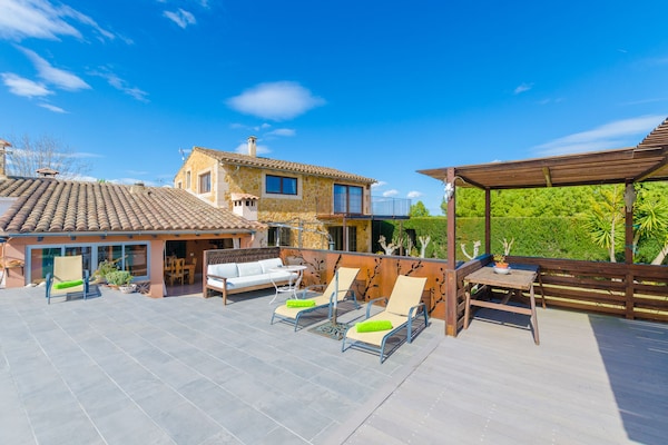Foto van Mediterrane villa-retraite - Vakantiehuis in Felanitx, Illes Balears - ExteriorSummer
