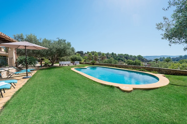 Foto van Poolvilla nabij de Sineu-markt - Vakantiehuis in Sineu, Illes Balears - ExteriorSummer