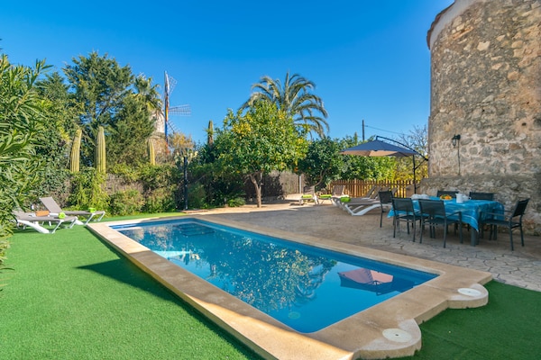 Foto van Villa in Centraal Mallorca - Vakantiehuis in Sineu, Illes Balears - PoolOfHouse