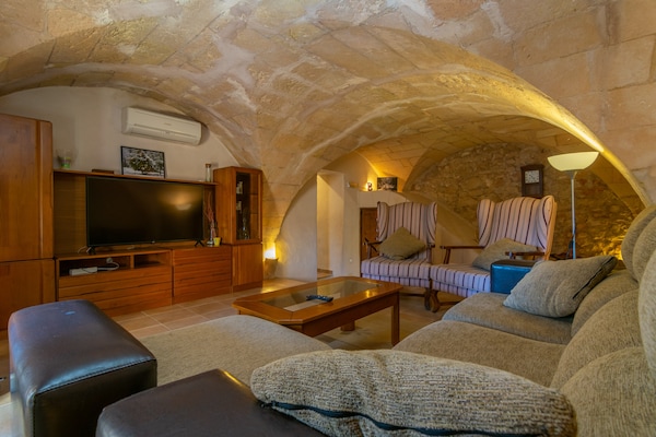 Foto van Villa in Centraal Mallorca - Vakantiehuis in Sineu, Illes Balears - LivingRoom