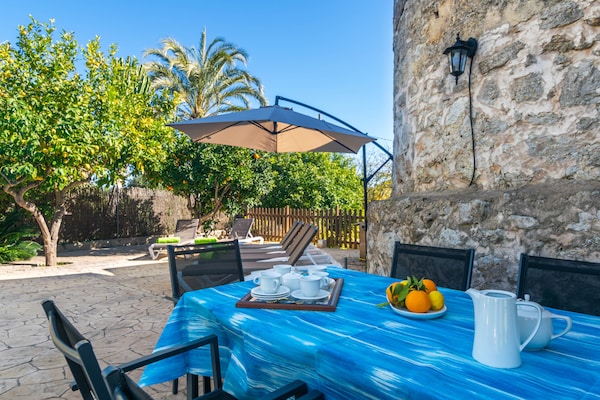 Foto van Villa in Centraal Mallorca - Vakantiehuis in Sineu, Illes Balears - TerraceBalcony