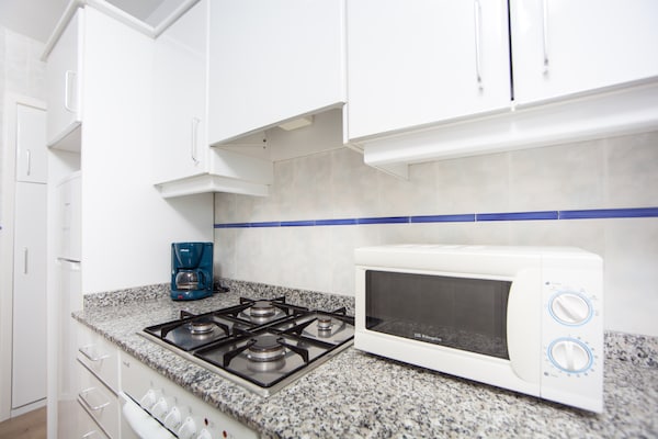 Foto van Appartement in Alcúdia aan het strand - Vakantiehuis in Port D'alcudia, Illes Balears - Kitchen