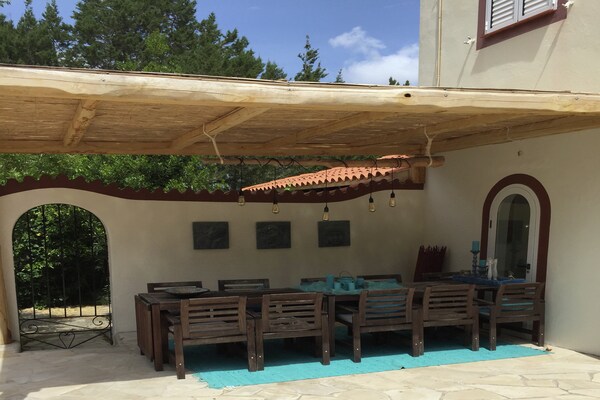 Foto van Villa op Ibiza met zwembad en stranden - Vakantiehuis in San Jose - ExteriorSummer