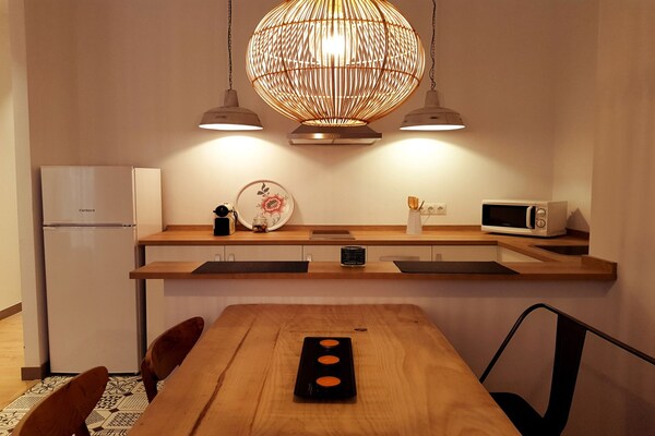 Foto van Luxe appartement met jacuzzi - Vakantiehuis in Alicante - Kitchen