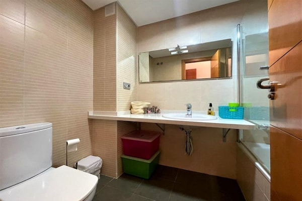 Foto van Strandappartement in Roquetas de Mar - Vakantiehuis in Roquetas de Mar - BathRoom