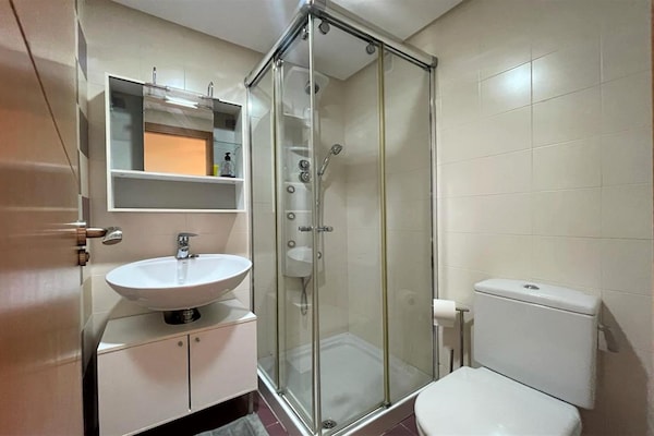 Foto van Strandappartement in Roquetas de Mar - Vakantiehuis in Roquetas de Mar - BathRoom