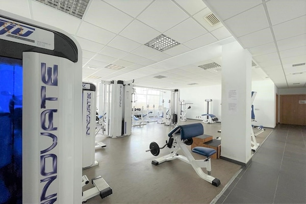 Foto van Strandappartement in Roquetas de Mar - Vakantiehuis in Roquetas de Mar - gym