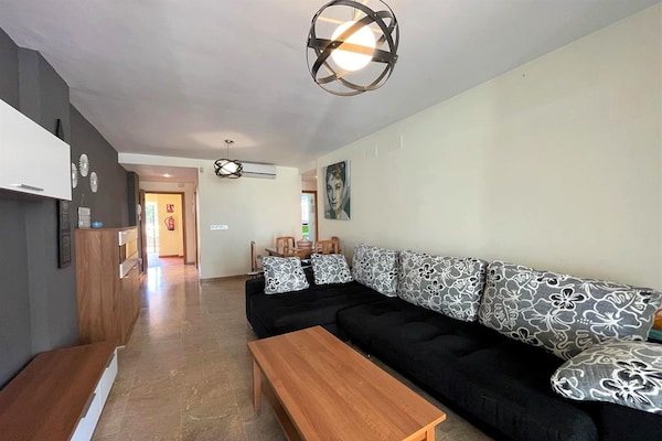 Foto van Strandappartement in Roquetas de Mar - Vakantiehuis in Roquetas de Mar - LivingRoom