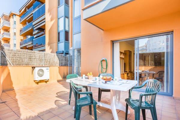 Foto van Appartement in Lloret de Mar bij Fenals Strand - Vakantiehuis in Lloret de Mar - TerraceBalcony