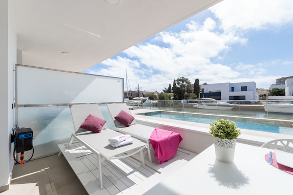 Foto van Appartement in Roses bij Strand & Zwembad - Vakantiehuis in Rosas / Roses - terrace