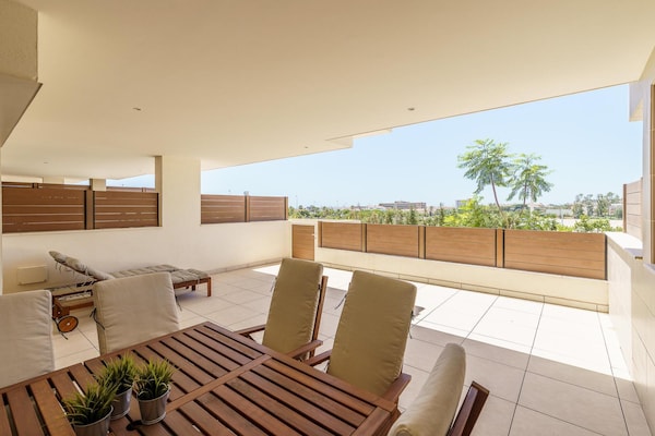 Foto van Modern appartement in Mijas Costa - Vakantiehuis in Mijas - TerraceBalcony