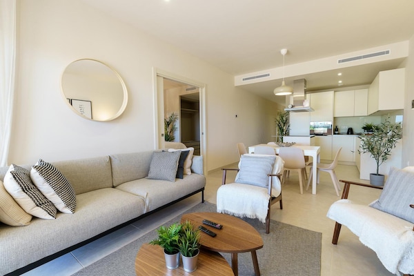 Foto van Modern appartement in Mijas Costa - Vakantiehuis in Mijas - LivingRoom