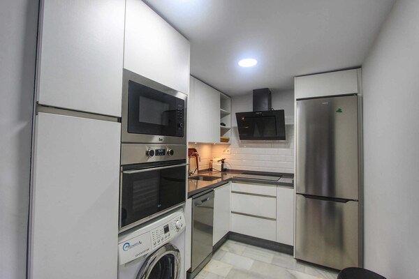 Foto van Appartement in Puerto Banús voor 8 personen - Vakantiehuis in Marbella - Kitchen