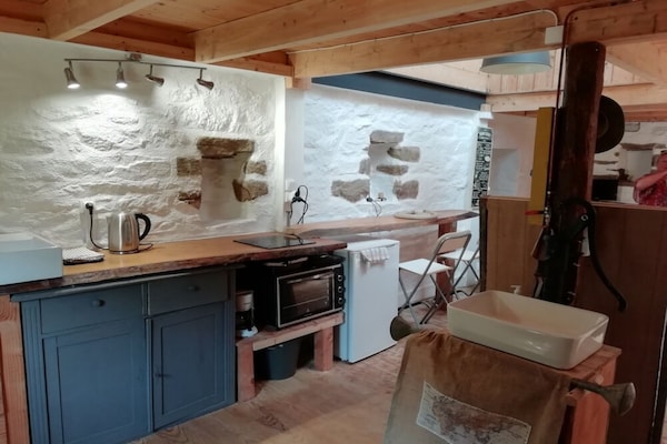 Foto van Bretagne Escape met Tuin - Vakantiehuis in Cleden Cap Sizun - Kitchen