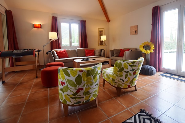 Foto van Idyllische villa met zwembad - Vakantiehuis in Les Mazes - LivingRoom