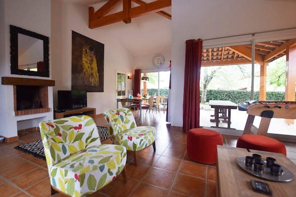 Foto van Idyllische villa met zwembad - Vakantiehuis in Les Mazes - LivingRoom