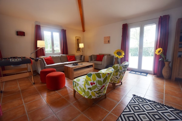 Foto van Idyllische villa met zwembad - Vakantiehuis in Les Mazes - LivingRoom