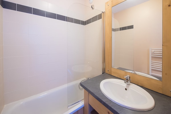 Foto van Appartement in Orcières met verwarmd zwembad - Vakantiehuis in Orcières - BathRoom