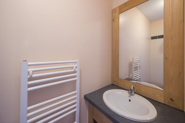 Foto van Appartement in Orcières met verwarmd zwembad - Vakantiehuis in Orcières - BathRoom