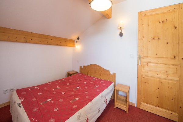 Foto van Appartement in Orcières met verwarmd zwembad - Vakantiehuis in Orcières - BedRoom