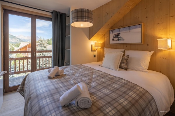 Foto van Chalet in Serre Chevalier voor gezinnen - Vakantiehuis in Saint Chaffrey - BedRoom