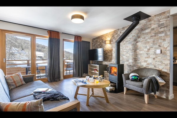 Foto van Appartement in Frankrijk met Ski-In/Ski-Out - Vakantiehuis in RISOUL - LivingRoom