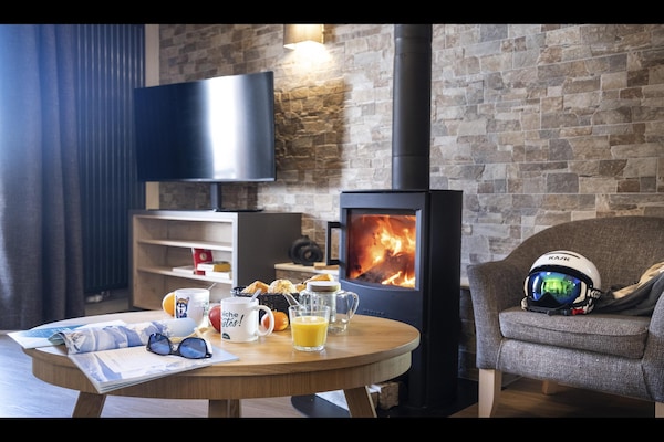 Foto van Appartement in Frankrijk met Ski-In/Ski-Out - Vakantiehuis in RISOUL - LivingRoom