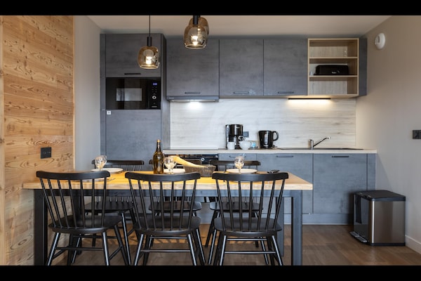 Foto van Appartement in Frankrijk met Ski-In/Ski-Out - Vakantiehuis in RISOUL - DiningRoom