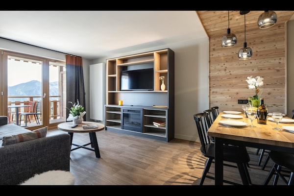 Foto van Appartement in Frankrijk met Ski-In/Ski-Out - Vakantiehuis in RISOUL - LivingRoom