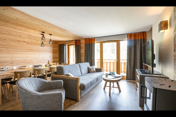 Foto van Appartement in Frankrijk met Ski-In/Ski-Out - Vakantiehuis in RISOUL - LivingRoom