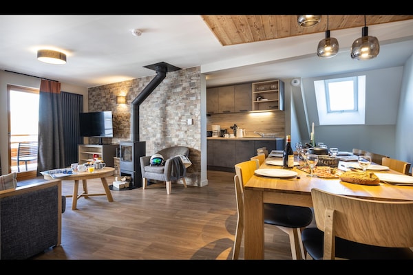 Foto van Appartement in Frankrijk met Ski-in/Ski-out - Vakantiehuis in RISOUL - LivingRoom