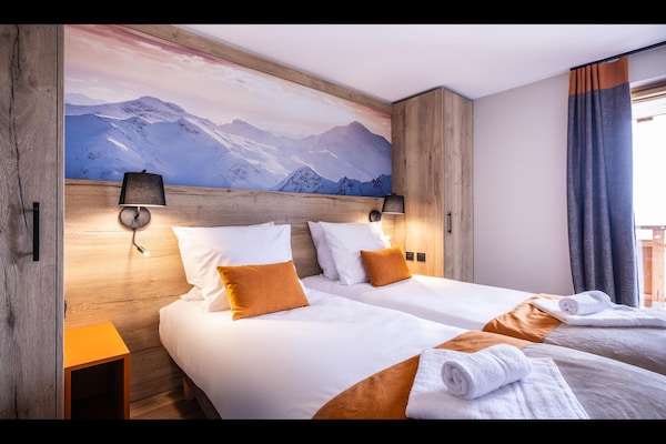 Foto van Appartement in Frankrijk met Ski-in/Ski-out - Vakantiehuis in RISOUL - BedRoom