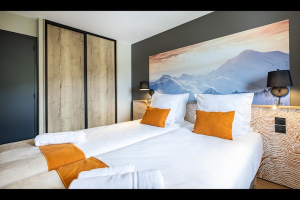 Foto van Appartement in Risoul met Ski-In/Ski-Out - Vakantiehuis in RISOUL - BedRoom