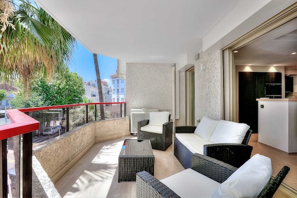 Foto van Luxe appartement met balkon - 2BR/6P - Cannes - Vakantiehuis in Cannes - 
